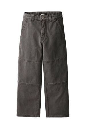 grey cotton jeans MOLO KIDS | 1W25I1025566